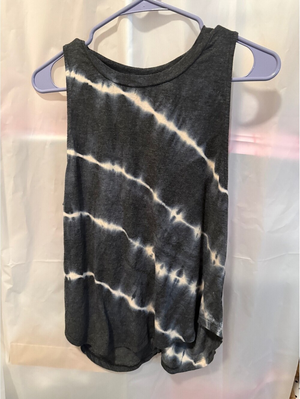 Glyder Limitless Movement Tie-Dye Sleeveless Workout Tank Top Small